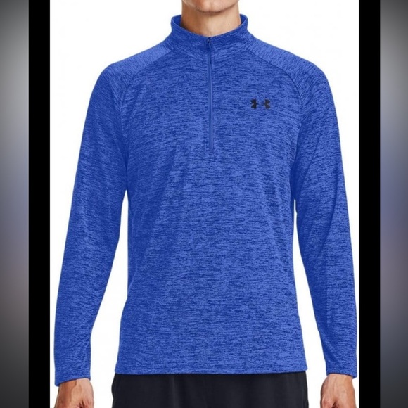 Under Armour Other - Mens Long Sleeve Quarter Zip Under Armour Top size small blue
